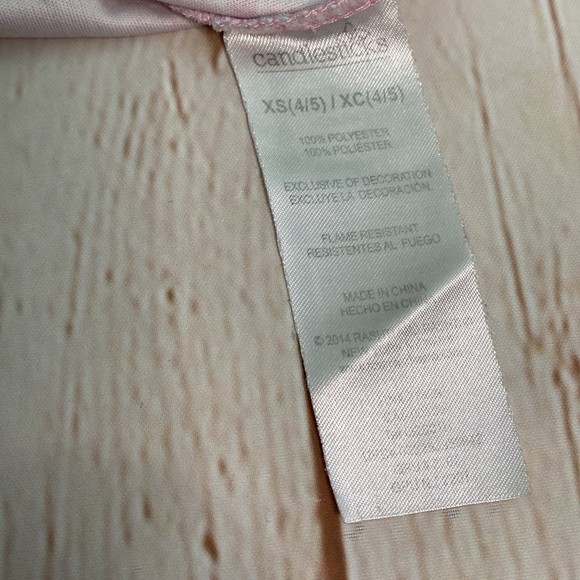 Candlesticks Stretchy Ice Cream and Bunnies Satin Short Sleep Dress/Nightgown - Picture 6 of 6